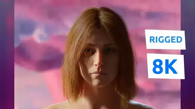 Lola - Rigged 3d Model