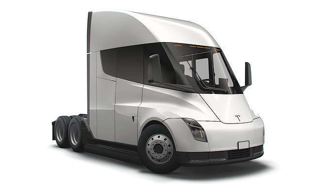 Tesla Semi Truck 2023 3D model