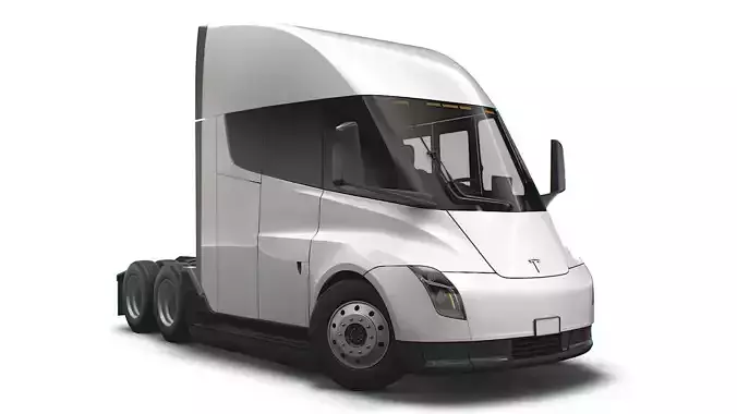 Tesla Semi Truck 2023 3D model
