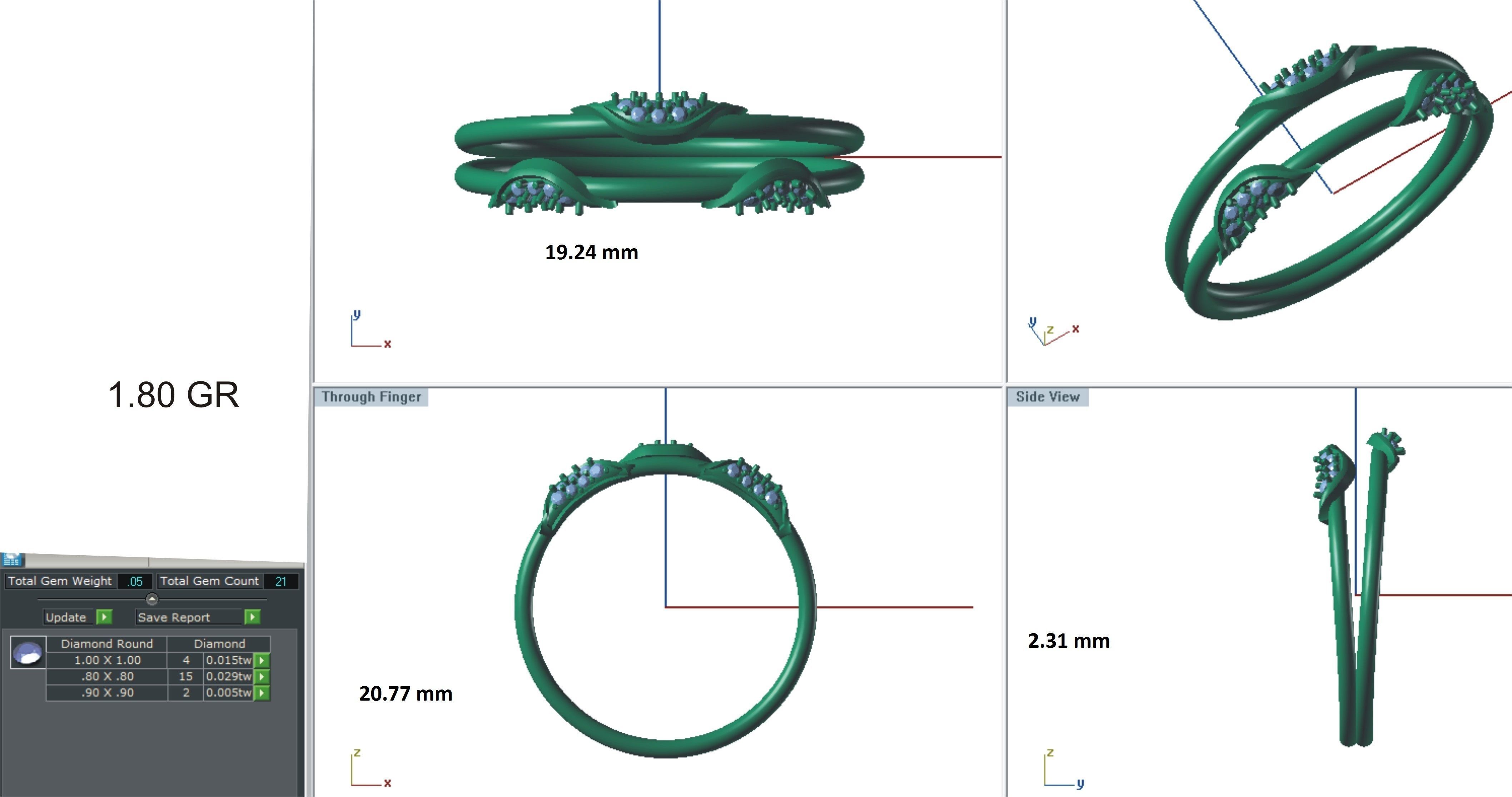 Ring - 96 3D print model_12