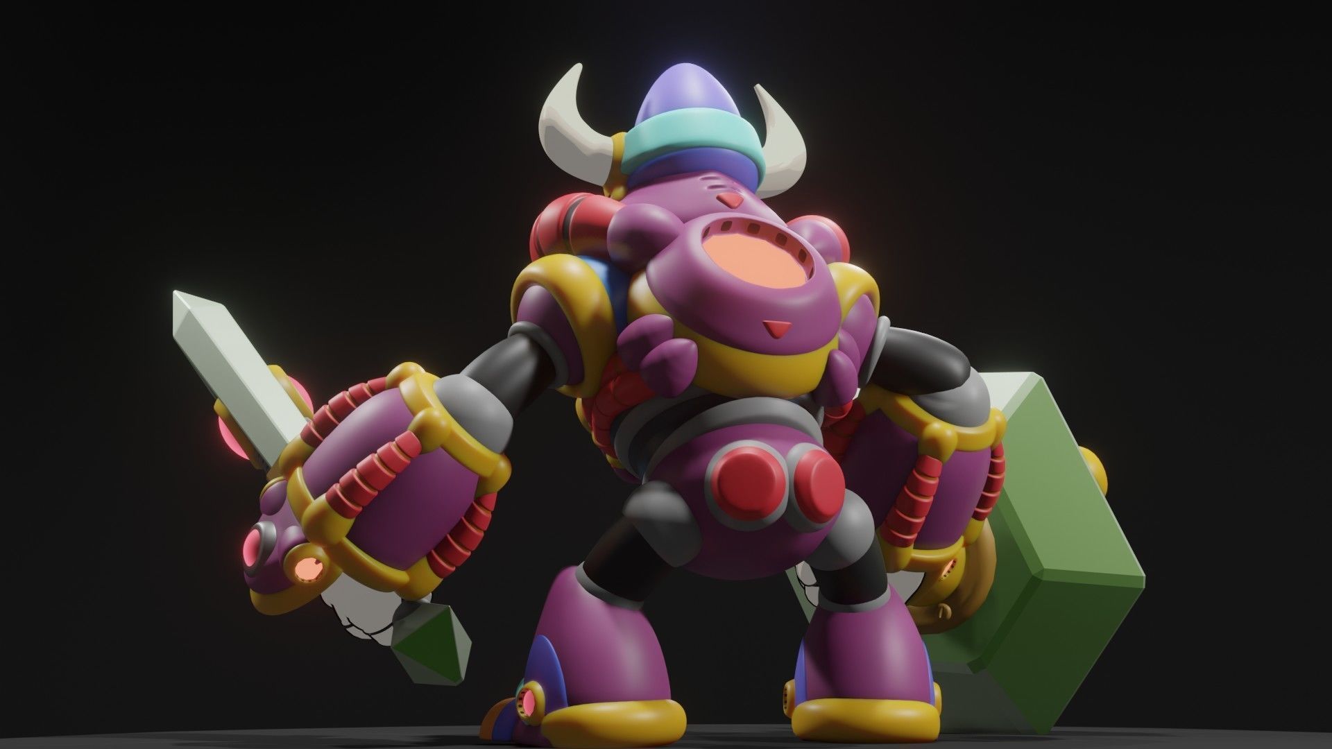 Soldier Stonekong 3D model_5