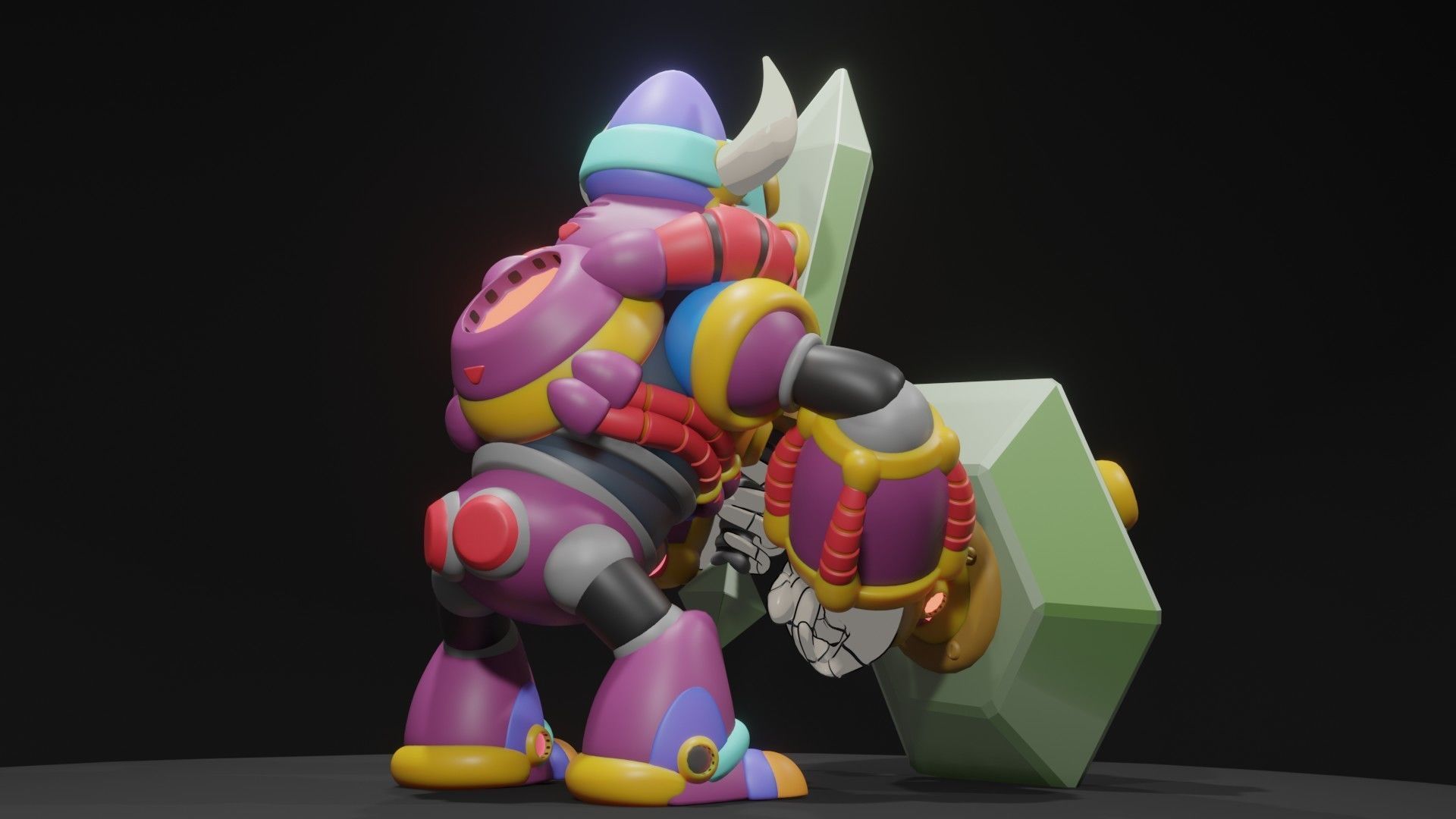 Soldier Stonekong 3D model_7