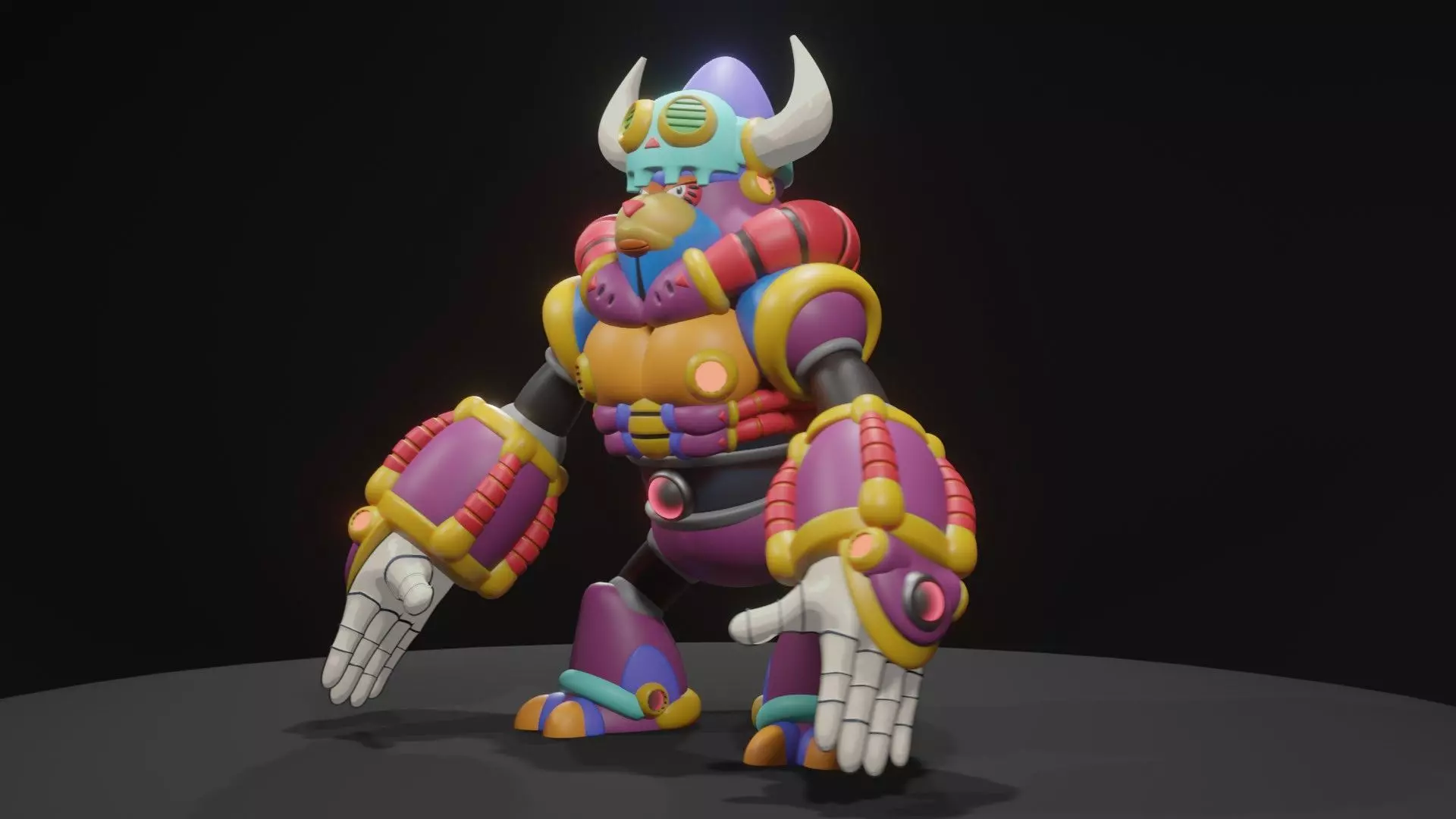 Soldier Stonekong 3D model_0