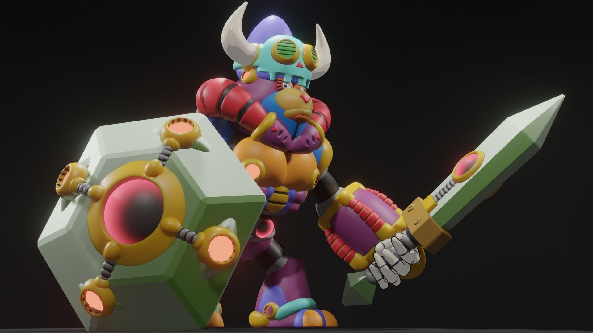 Soldier Stonekong 3D model_4