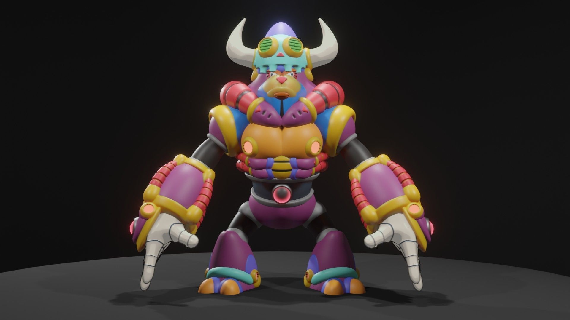Soldier Stonekong 3D model_2