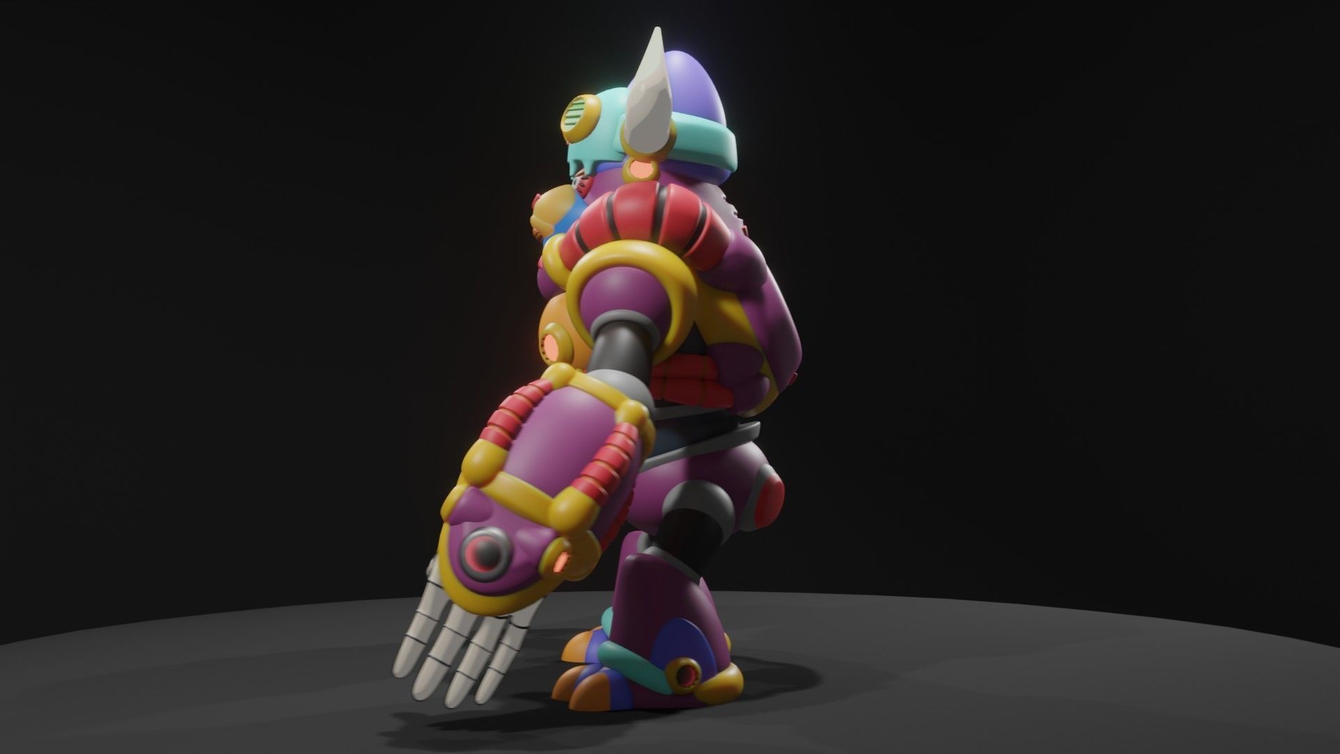 Soldier Stonekong 3D model_8