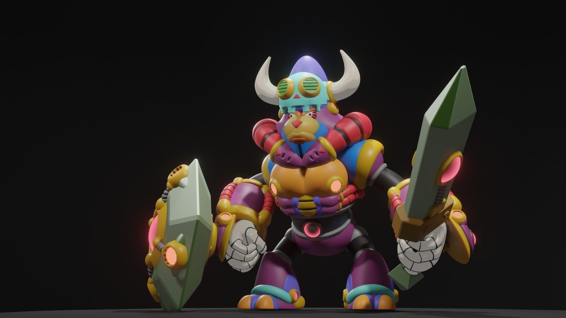 Soldier Stonekong 3D model_3