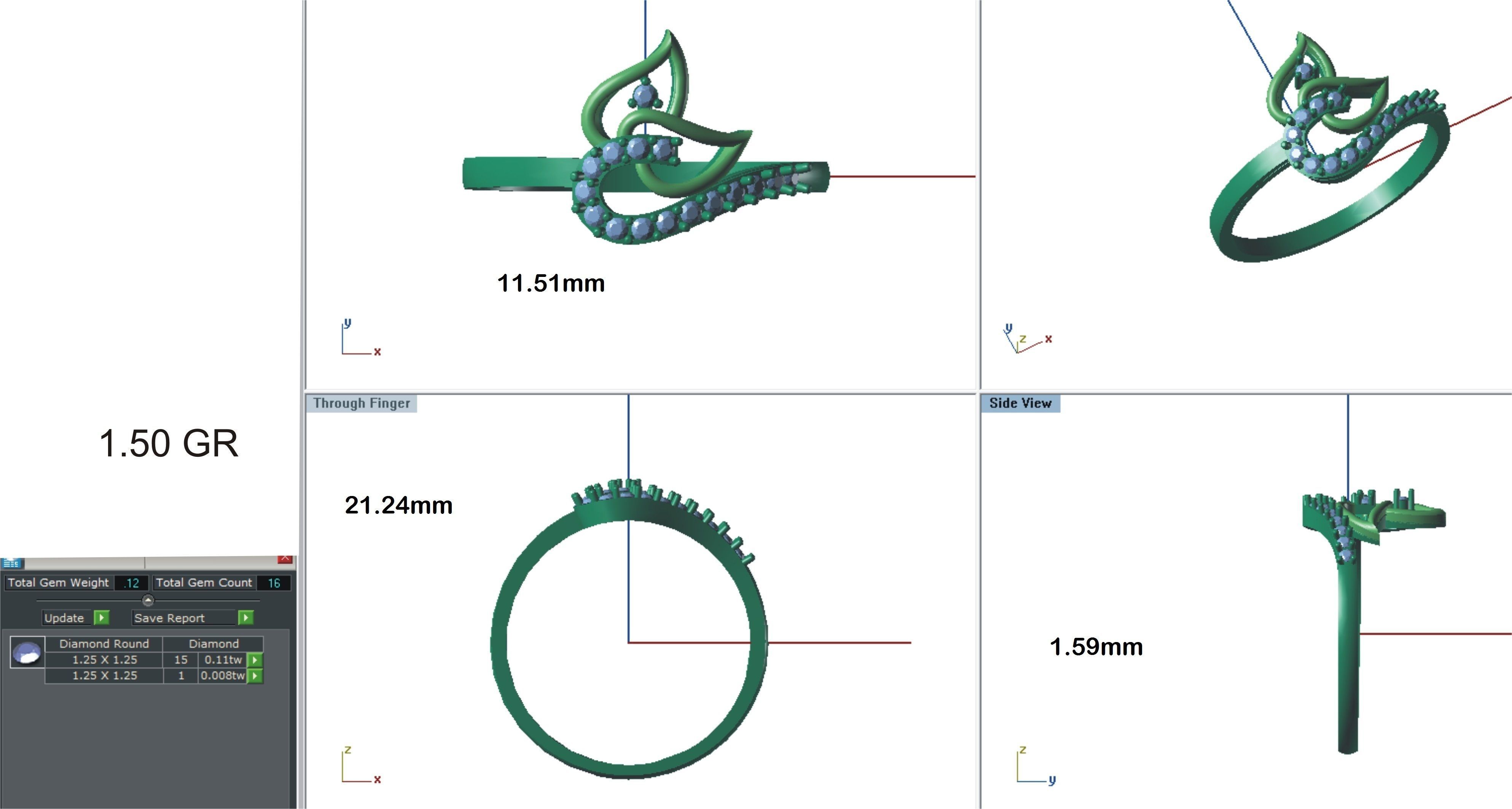Ring - 79 3D print model_12
