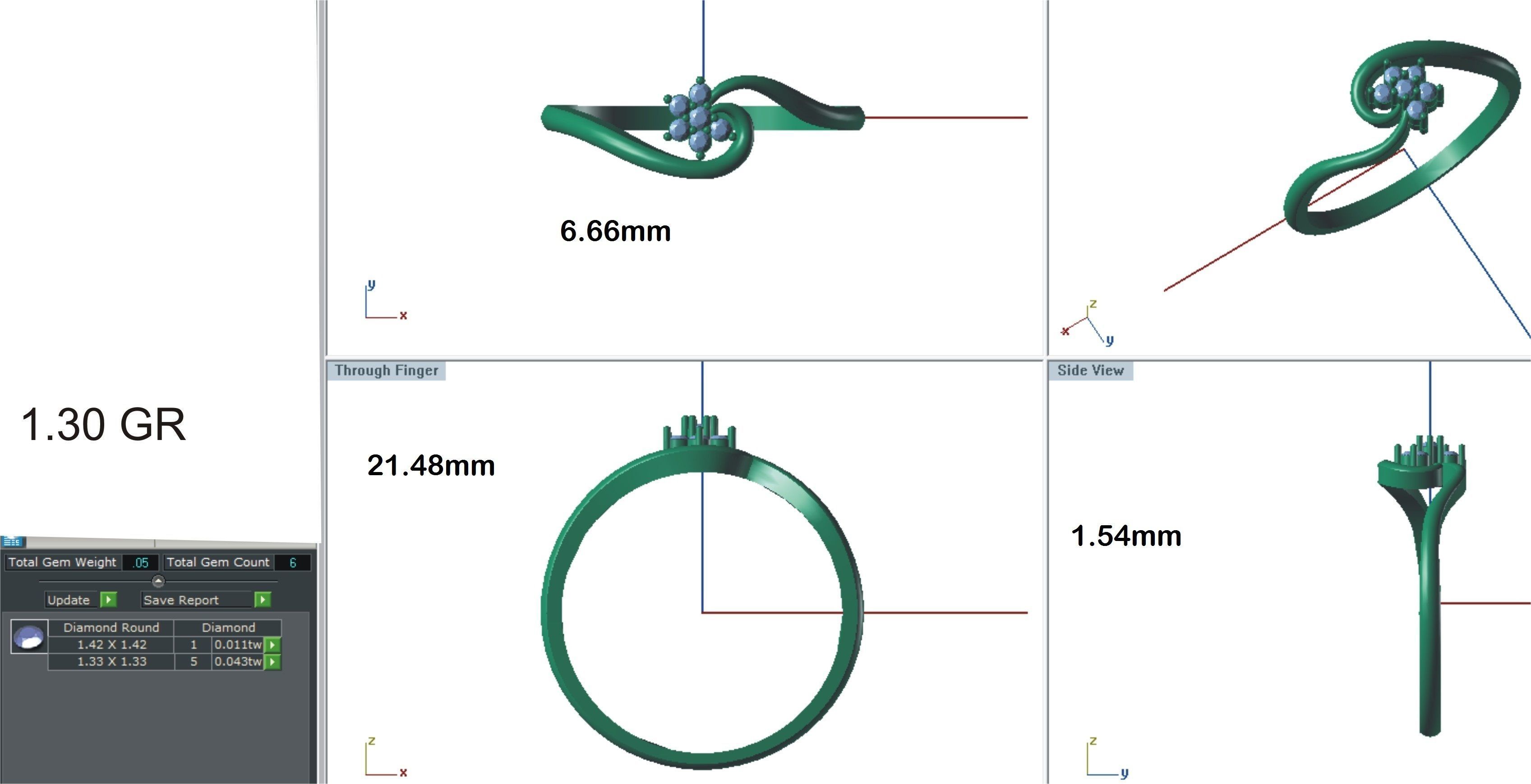 Ring - 77 3D print model_12