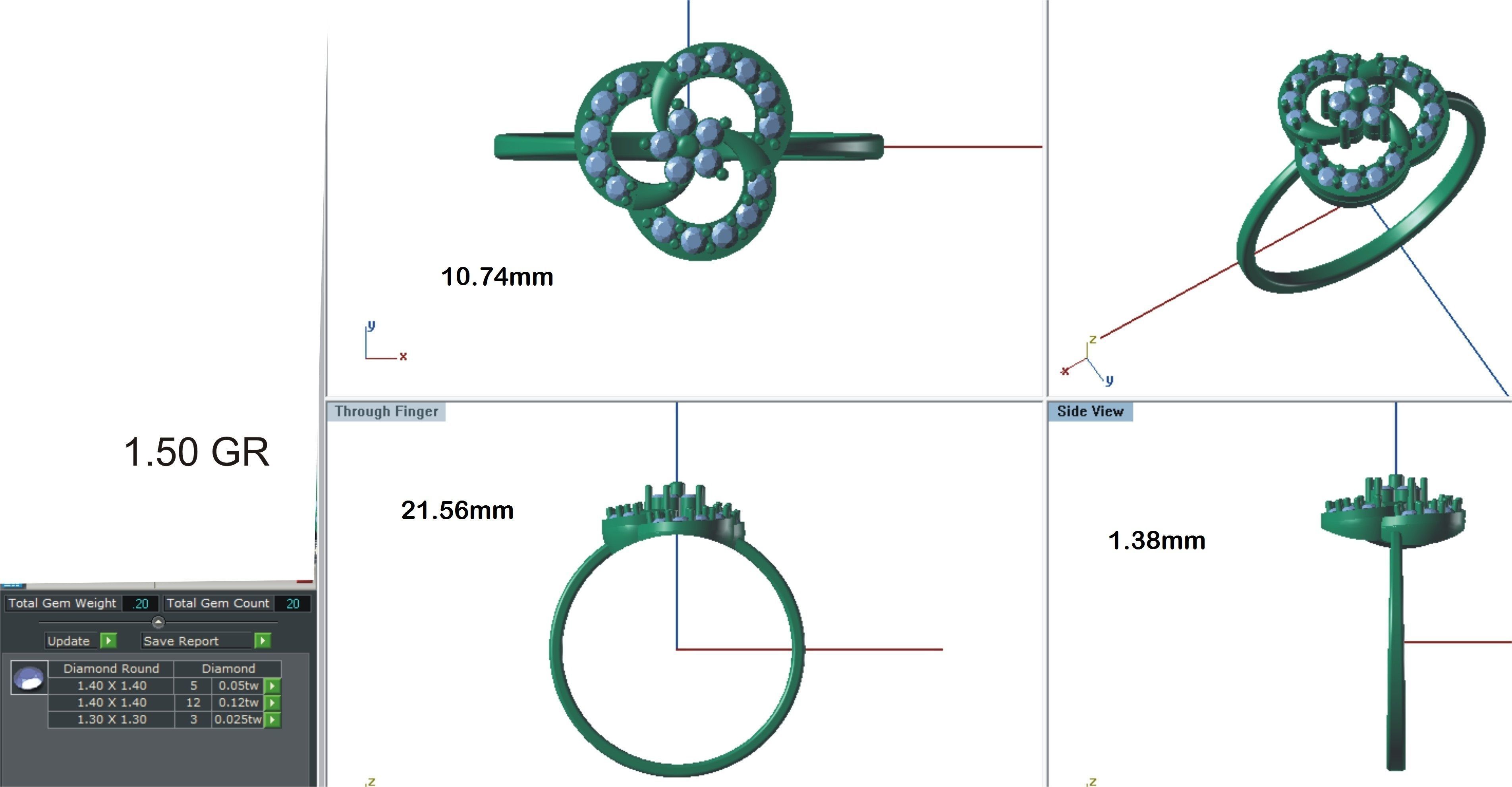 Ring - 71 3D print model_12