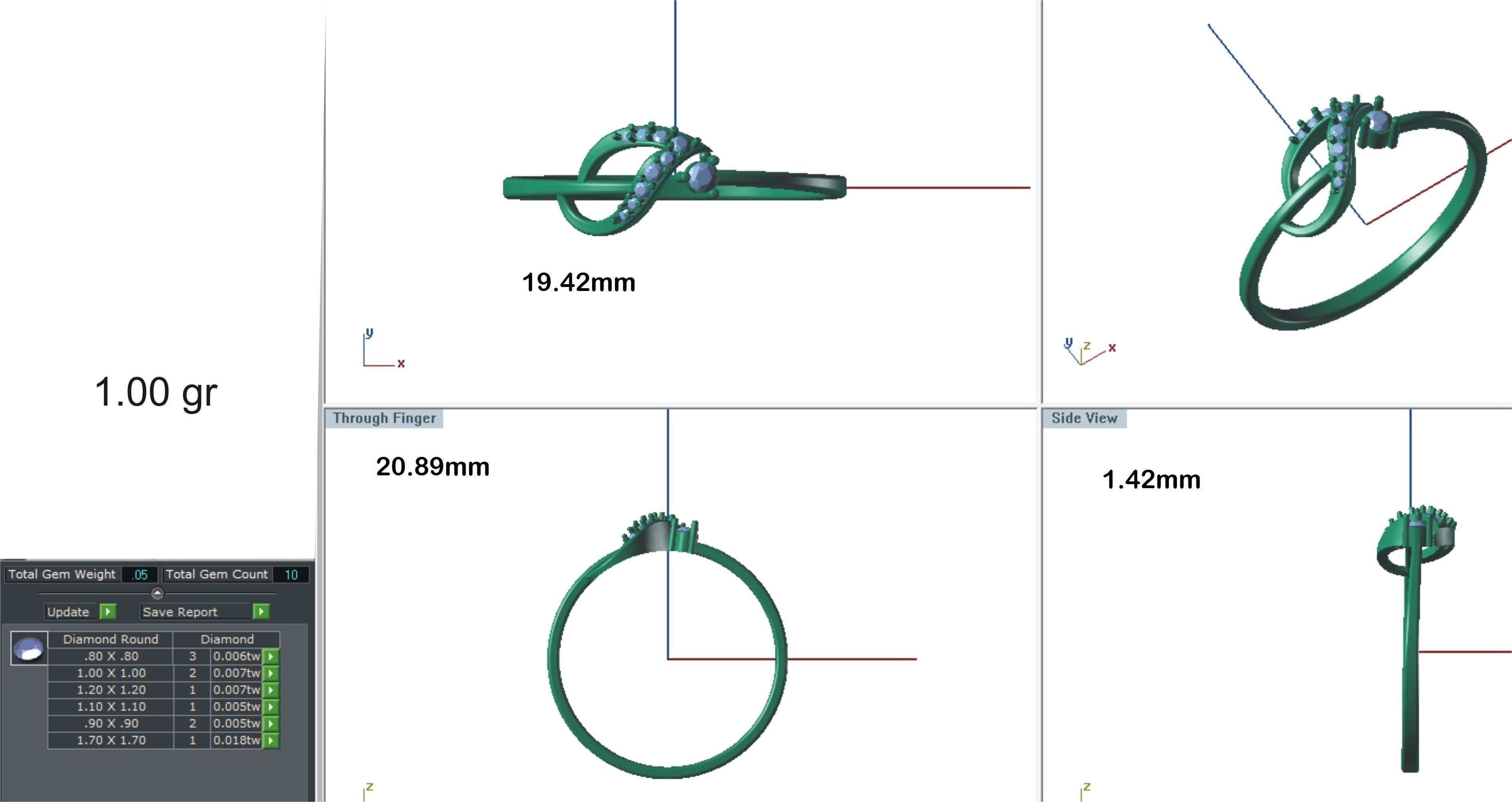 Ring - 35 3D print model_12