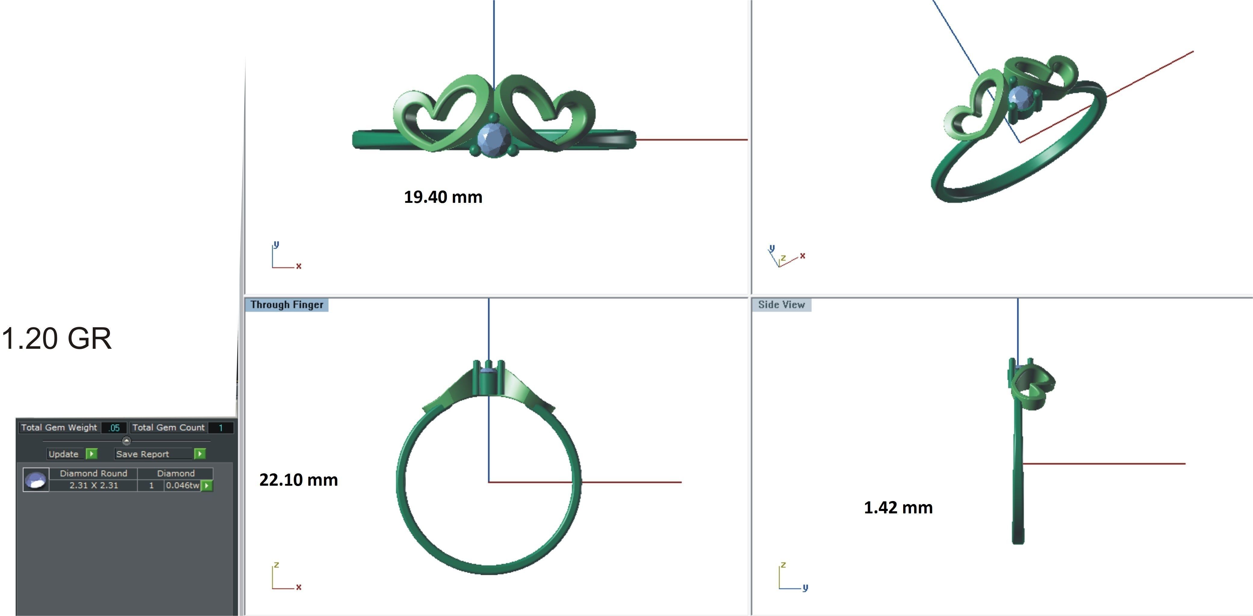 Ring - 135 3D print model_12