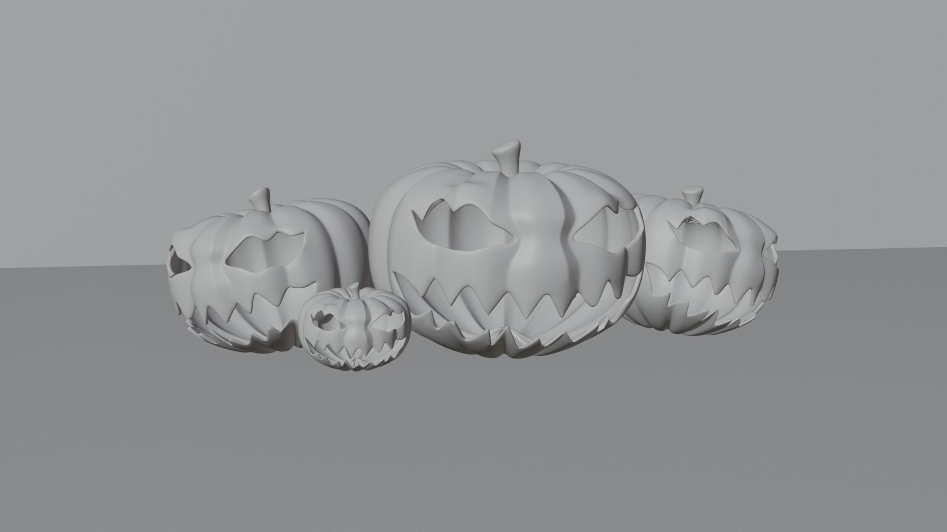 Halloween Pumpkin Free 3D model_4