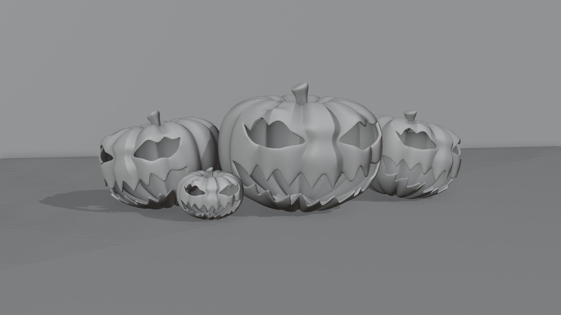 Halloween Pumpkin Free 3D model_5