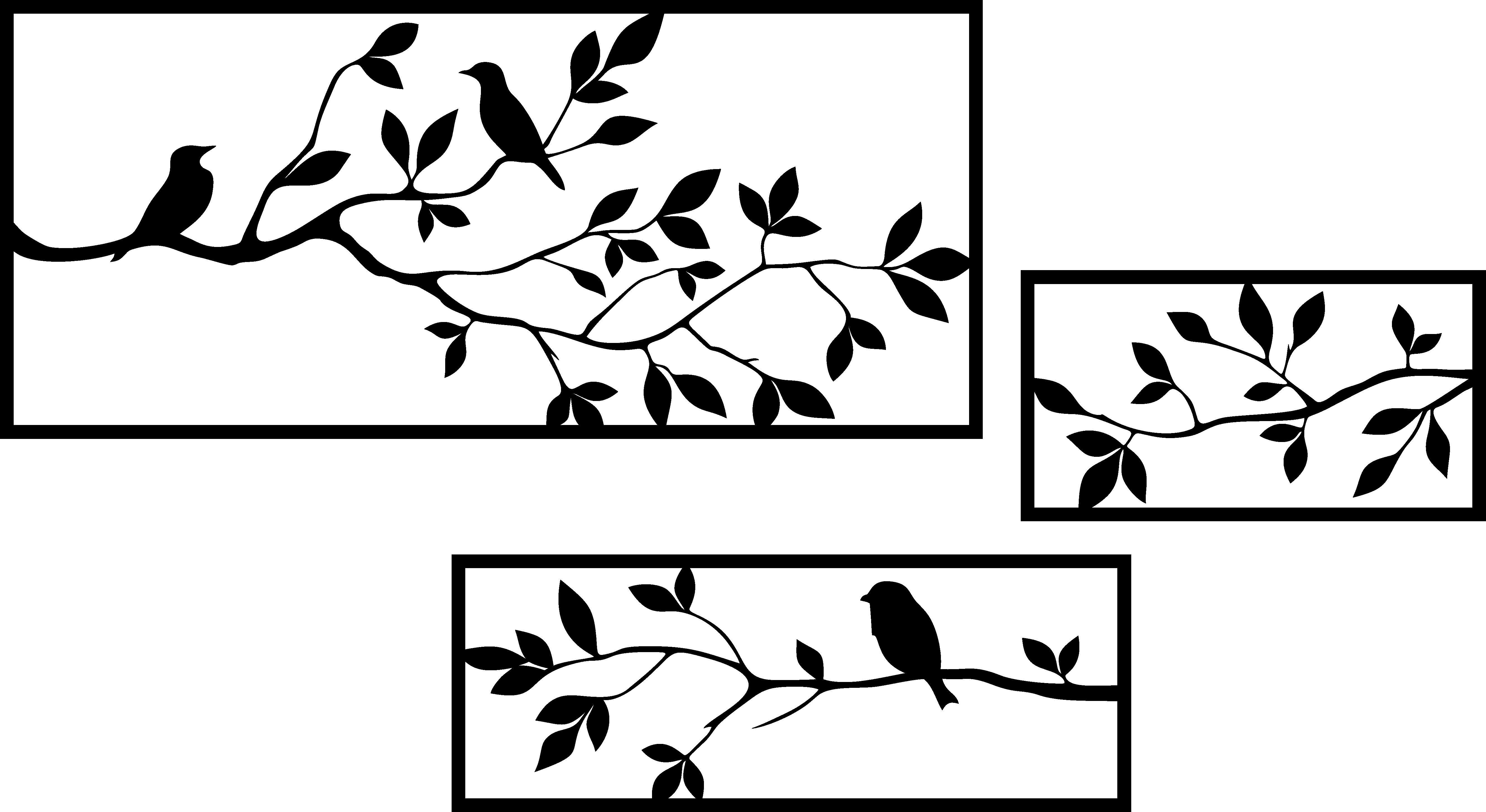 8 Modern Creative 2D Designs CNC  3D model_6