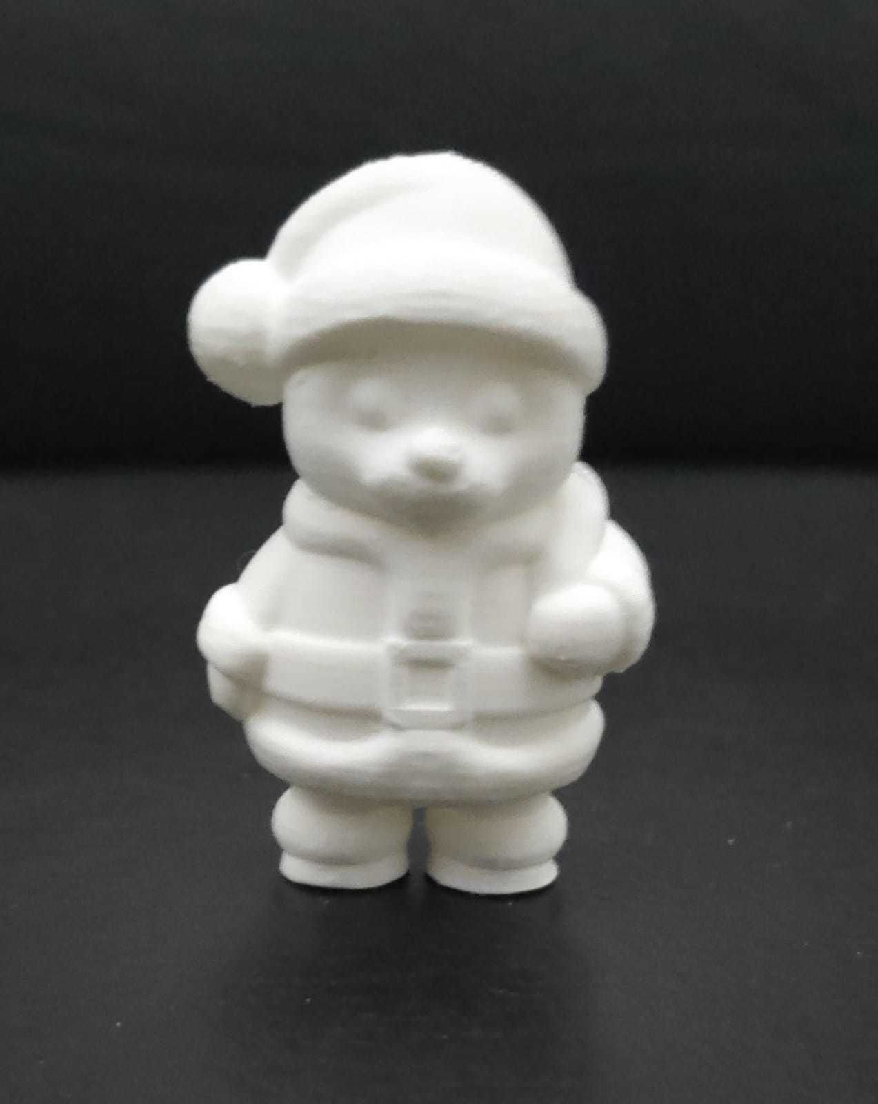 Bear Santa Claus 3D print model_10