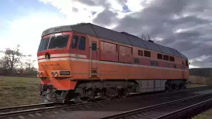 Diesel Locomotive TEP70