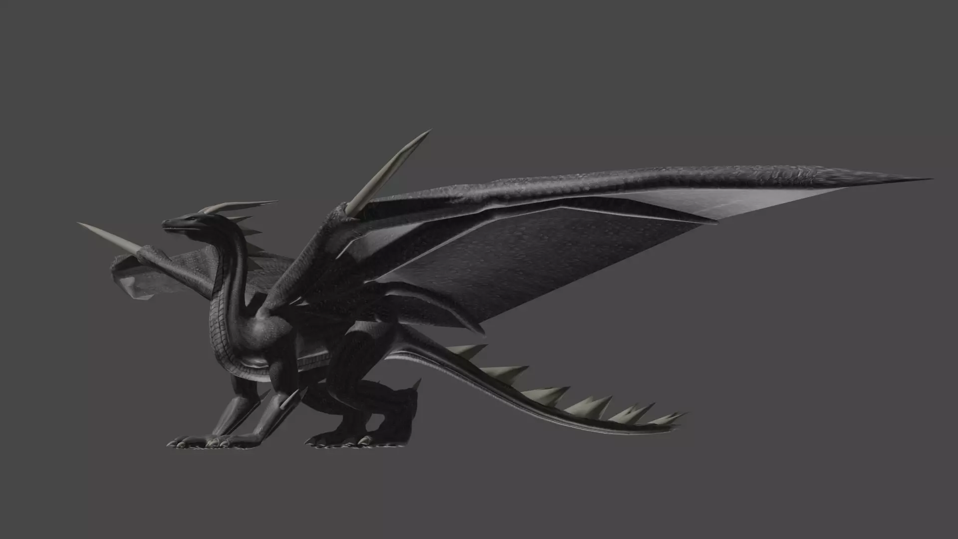 3D dragon character 3D dragon rigging 3D dragon printing 3D model