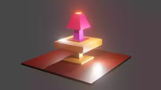 Table and table lamp