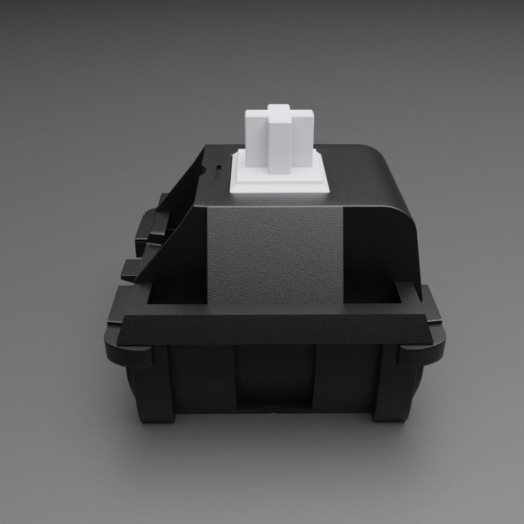 Mechanical keyboard switches pack 3D model_9