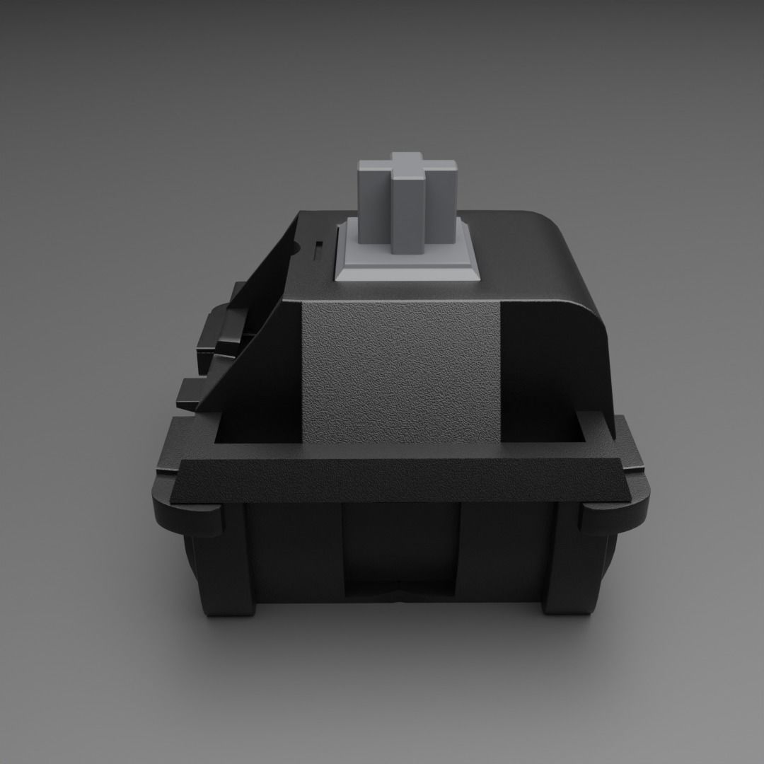 Mechanical keyboard switches pack 3D model_8