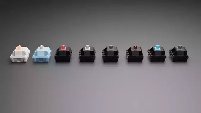 Mechanical keyboard switches pack
