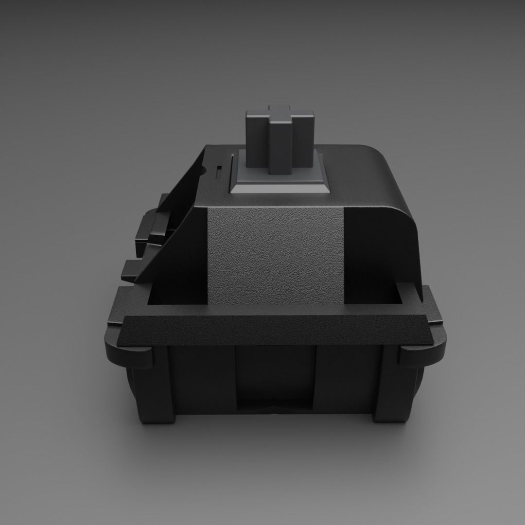 Mechanical keyboard switches pack 3D model_2