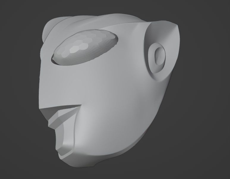 Ultraman Cosmos Eclipse mode 3D printable helmet 3D print model_12