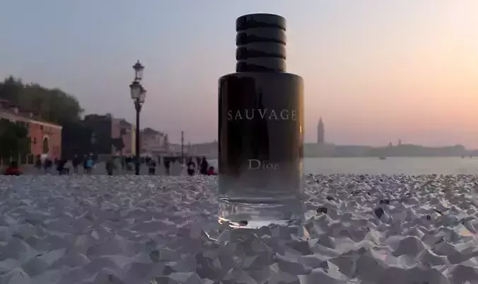 perfume bottle mockup