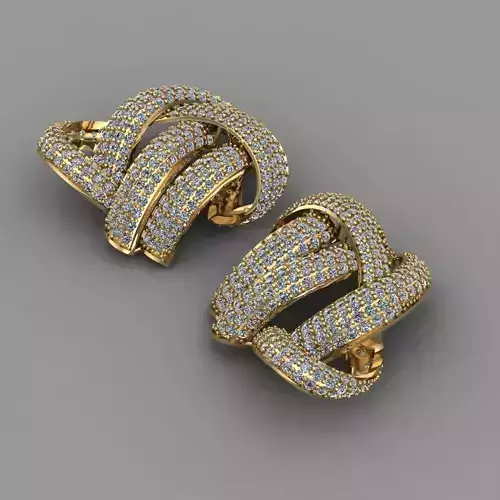 Stylish tops earrings daimond jewellery  for women