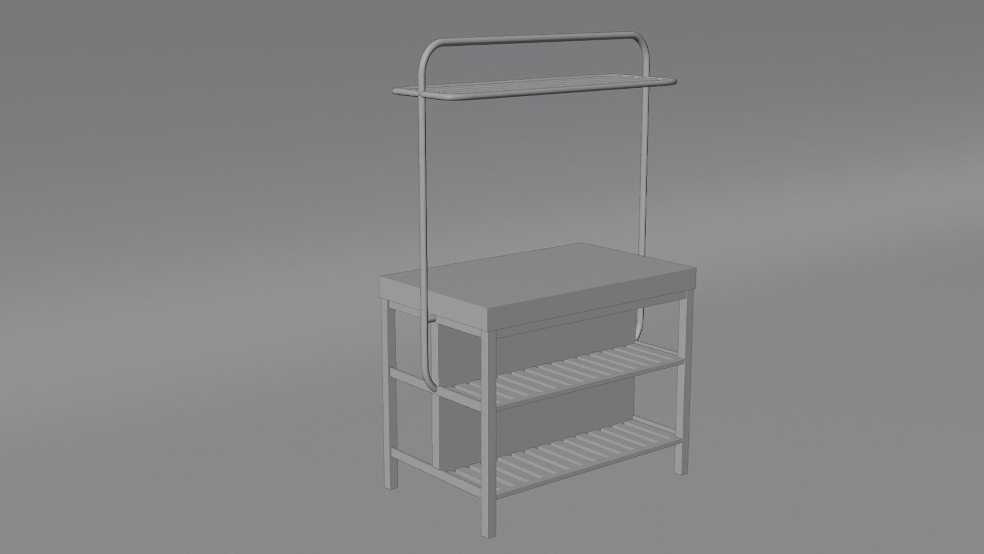 IKEA vadholma table 3D model_4