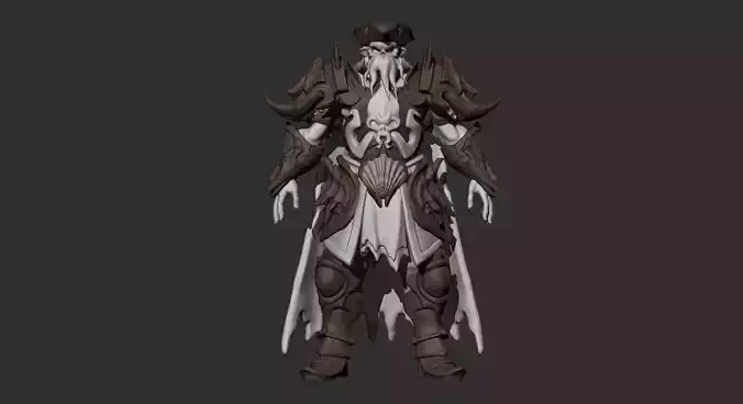 Nautilus knight in armor 3D model