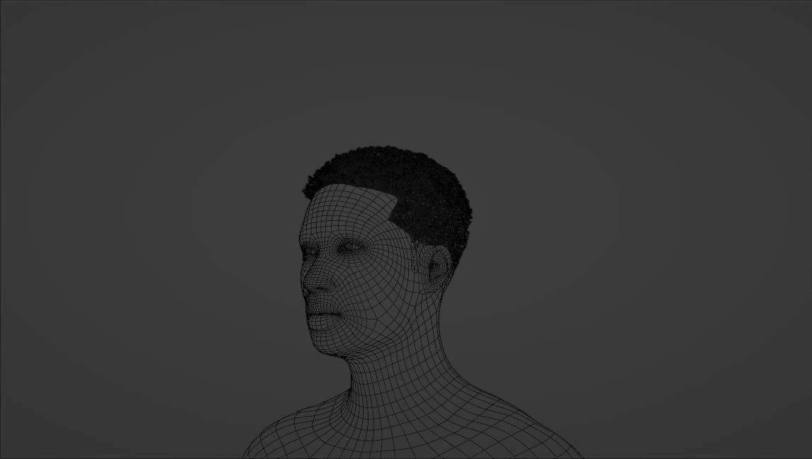 Fade Hair 3D model_20