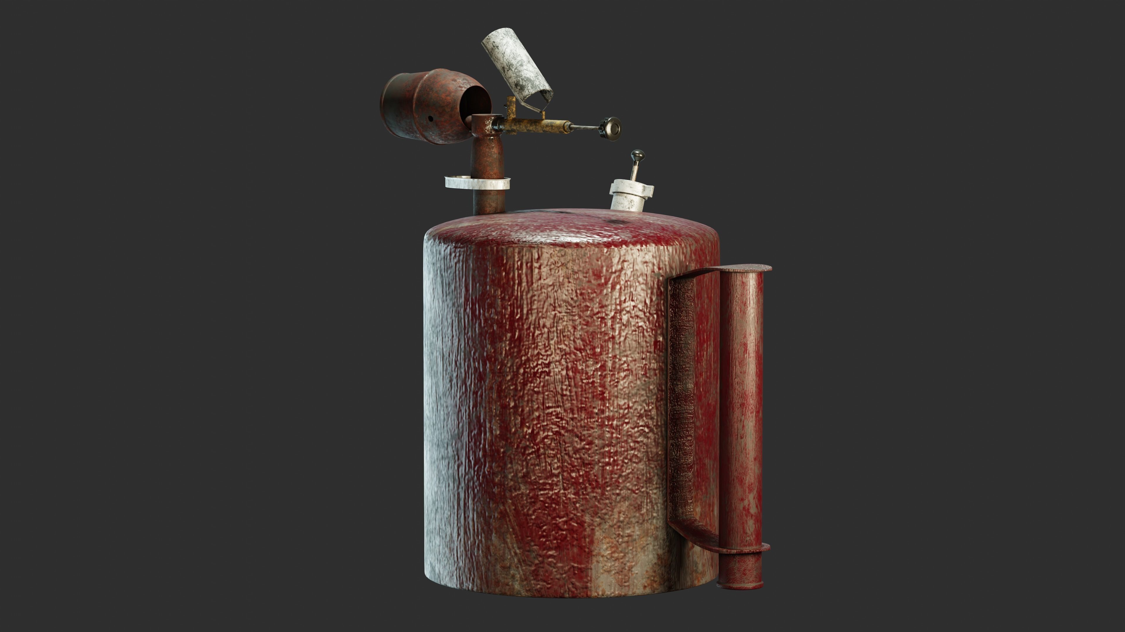 Old Soviet Tools 3D model_29