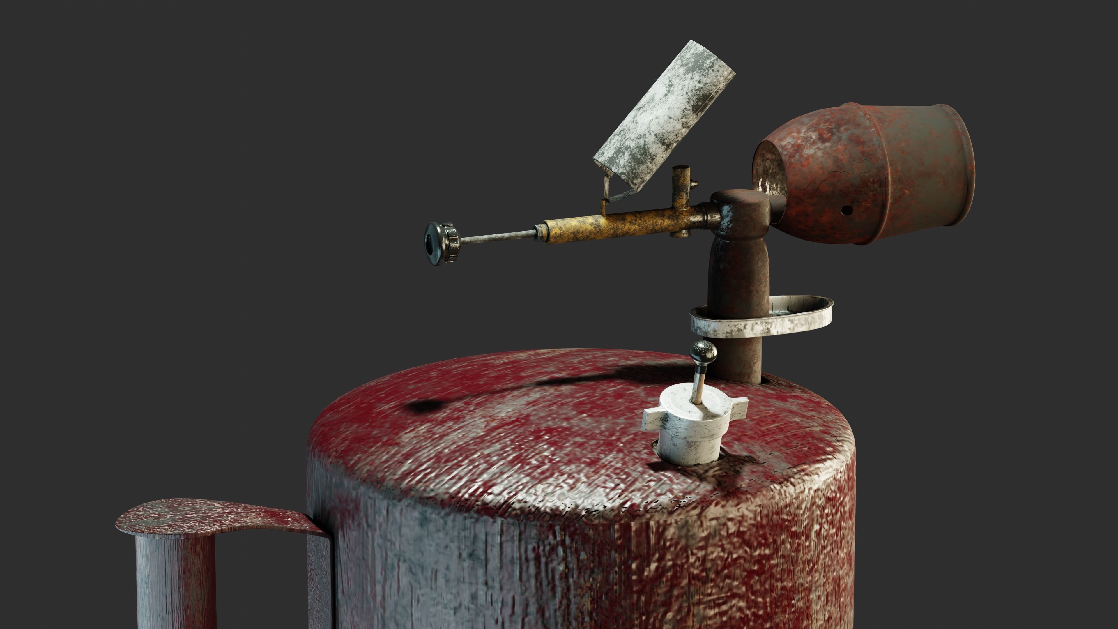 Old Soviet Tools 3D model_33