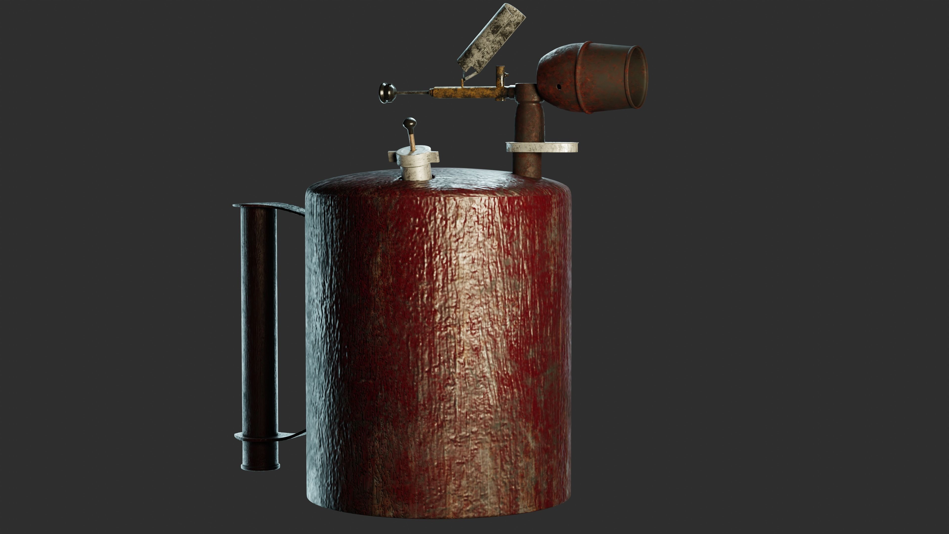 Old Soviet Tools 3D model_28