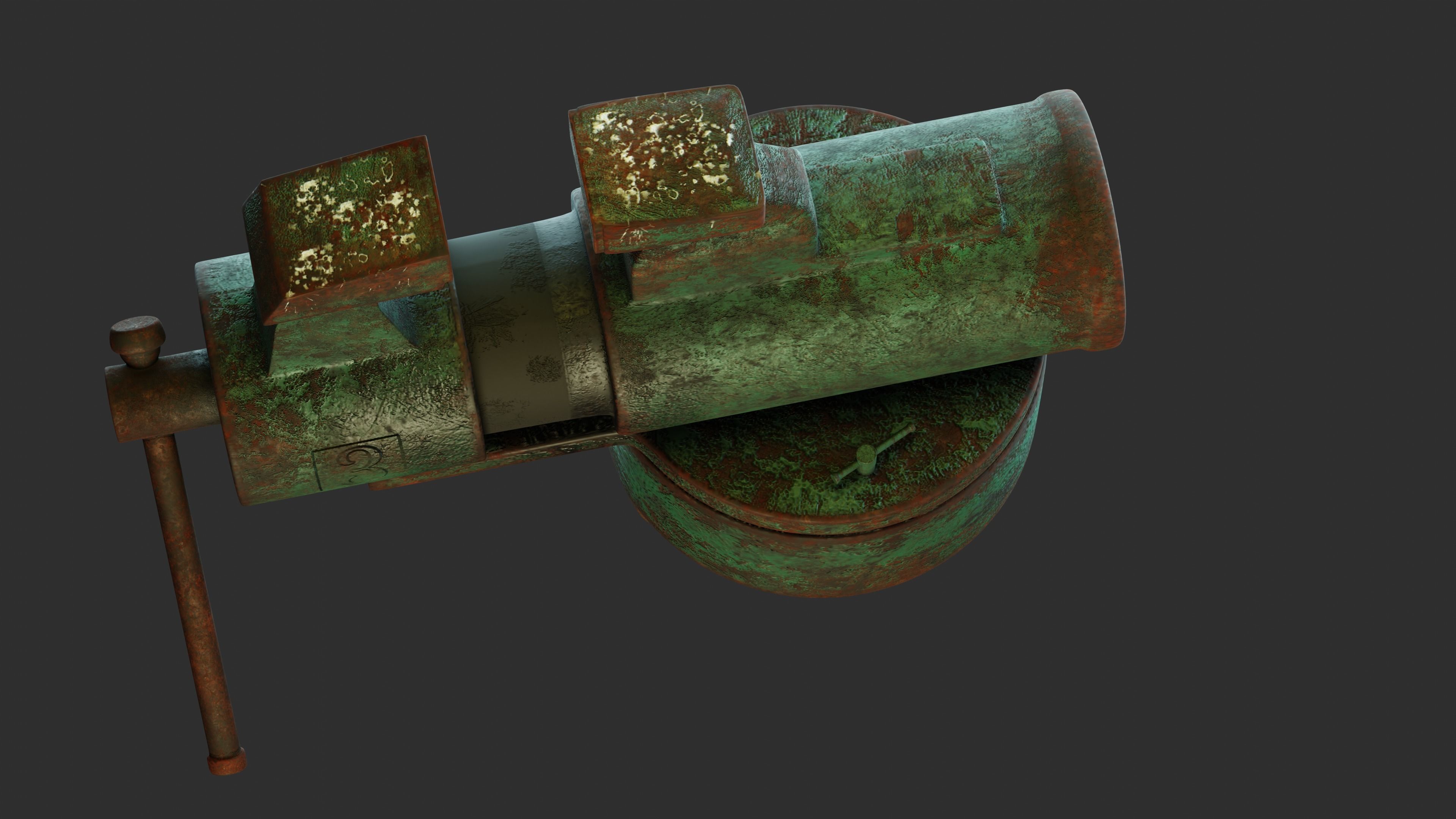 Old Soviet Tools 3D model_14