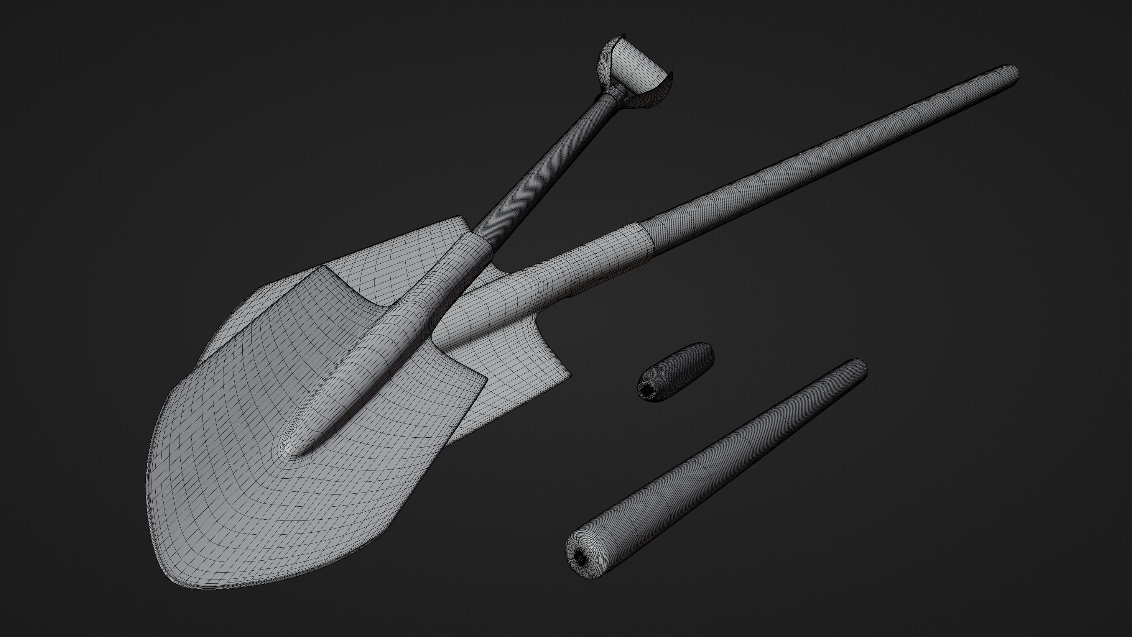 Old Soviet Tools 3D model_44
