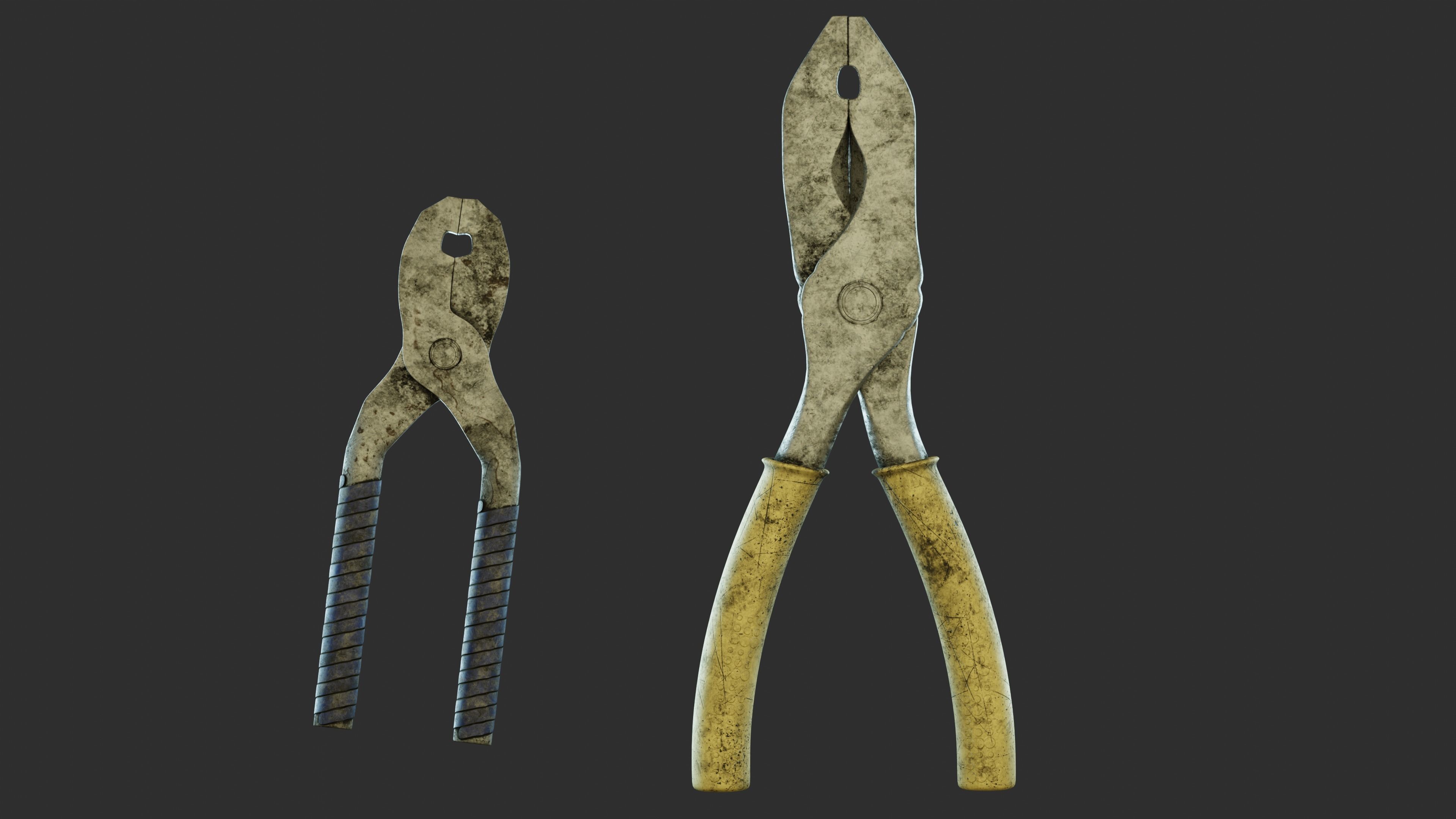 Old Soviet Tools 3D model_22