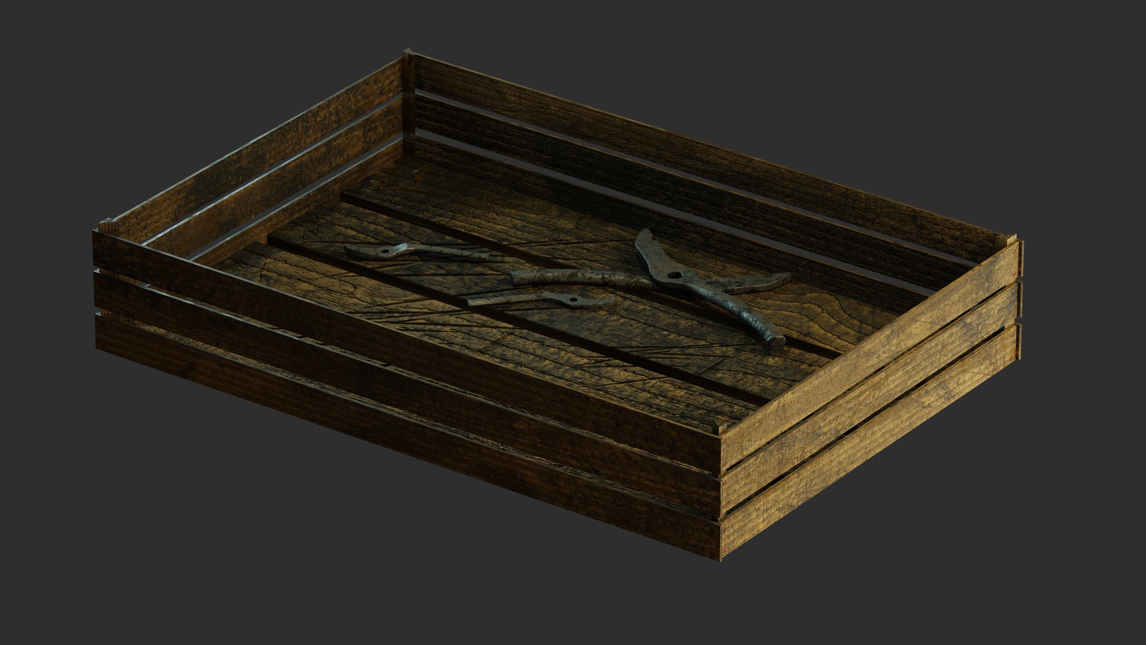 Old Soviet Tools 3D model_37