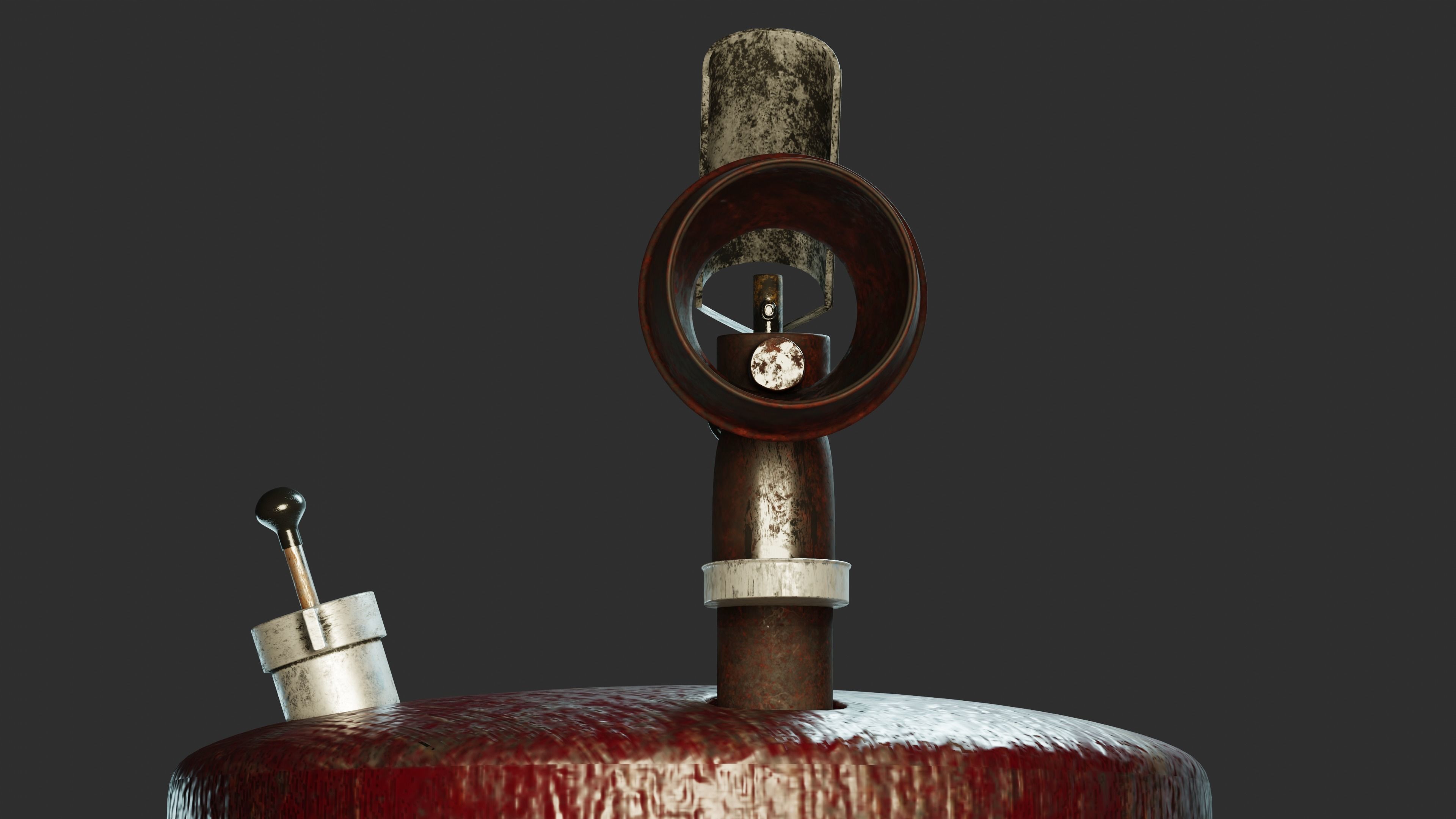 Old Soviet Tools 3D model_30