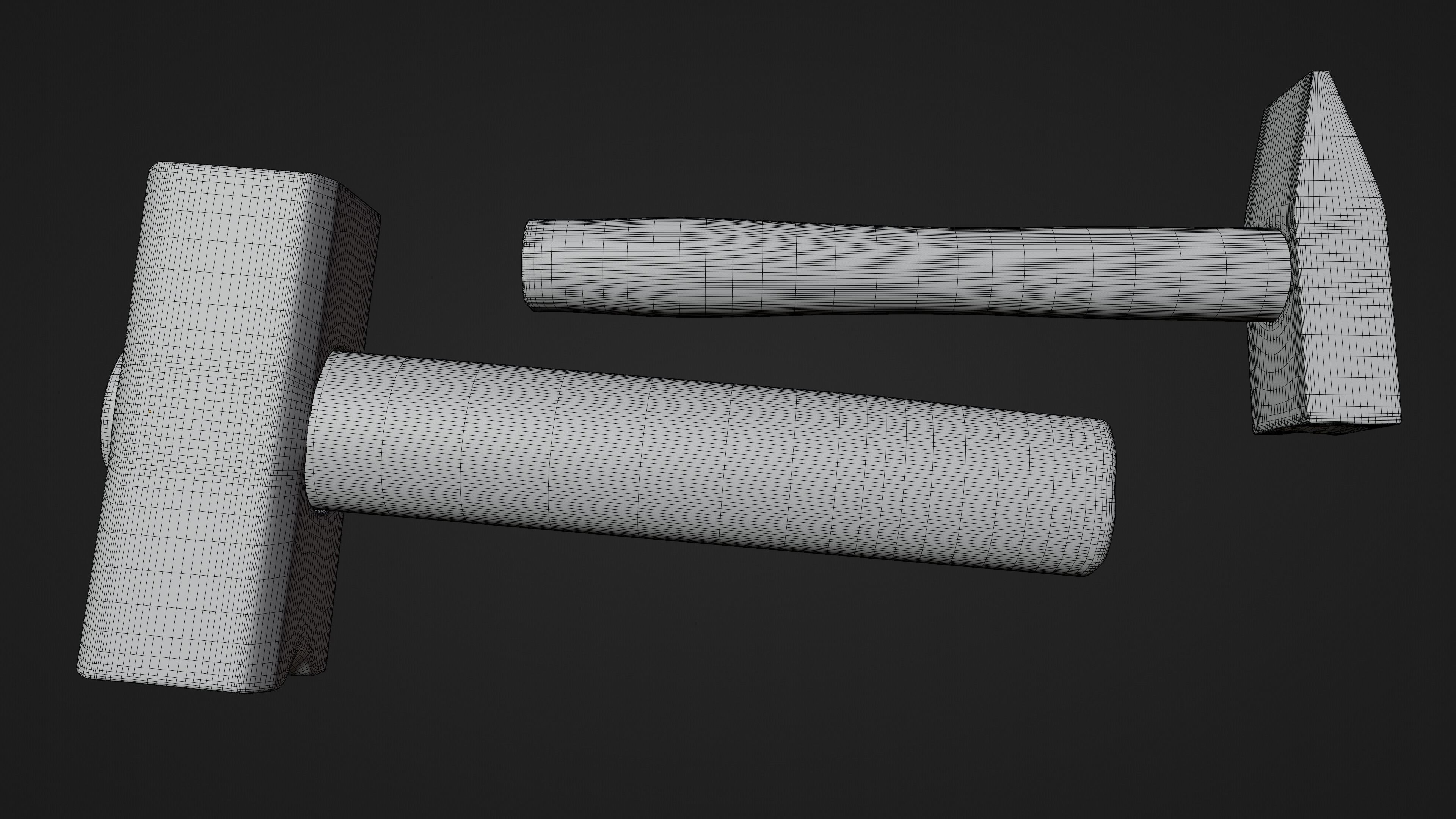 Old Soviet Tools 3D model_47