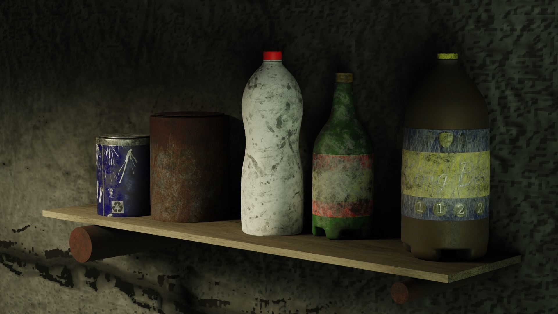 Old Soviet Tools 3D model_3