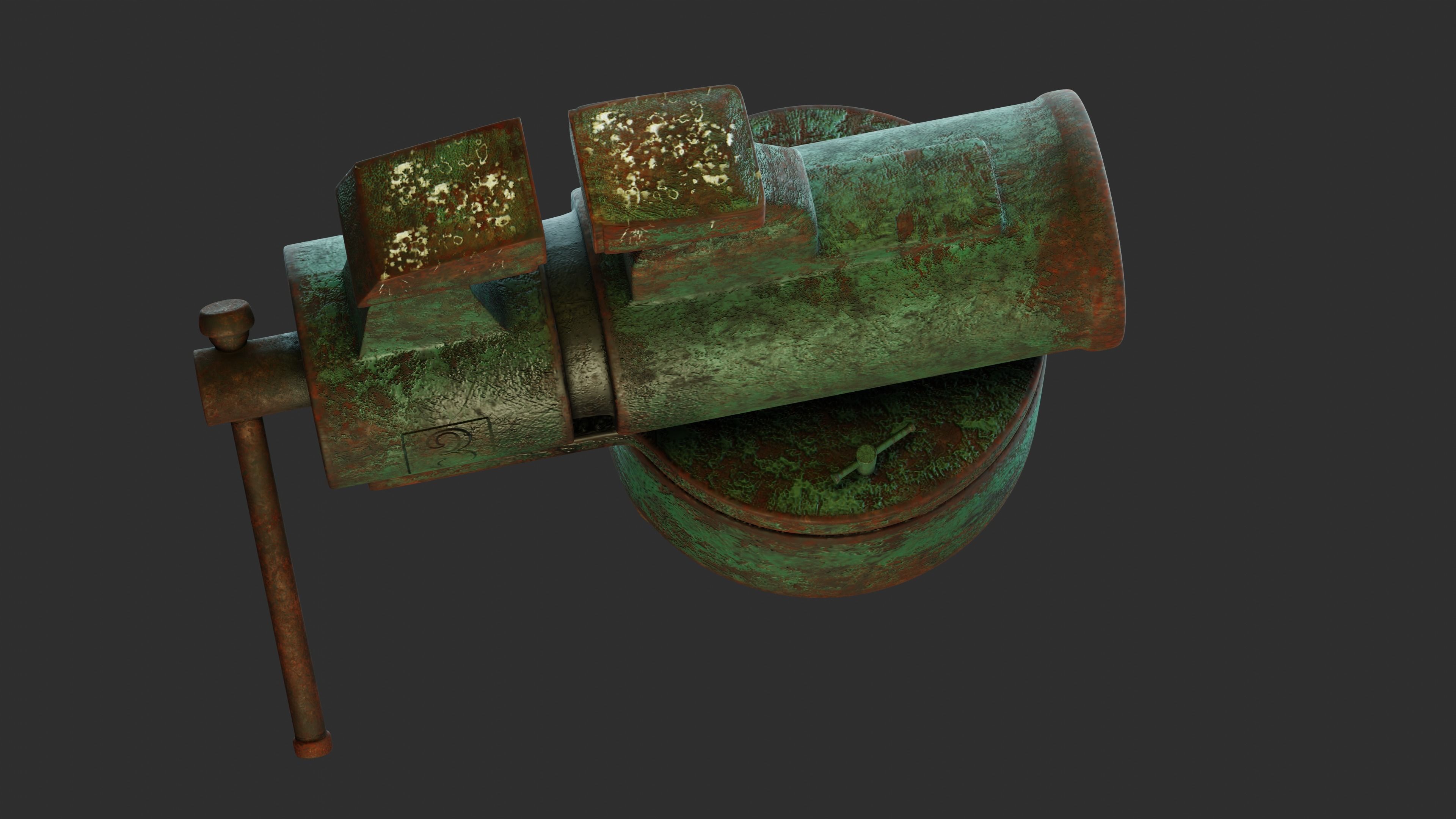 Old Soviet Tools 3D model_15
