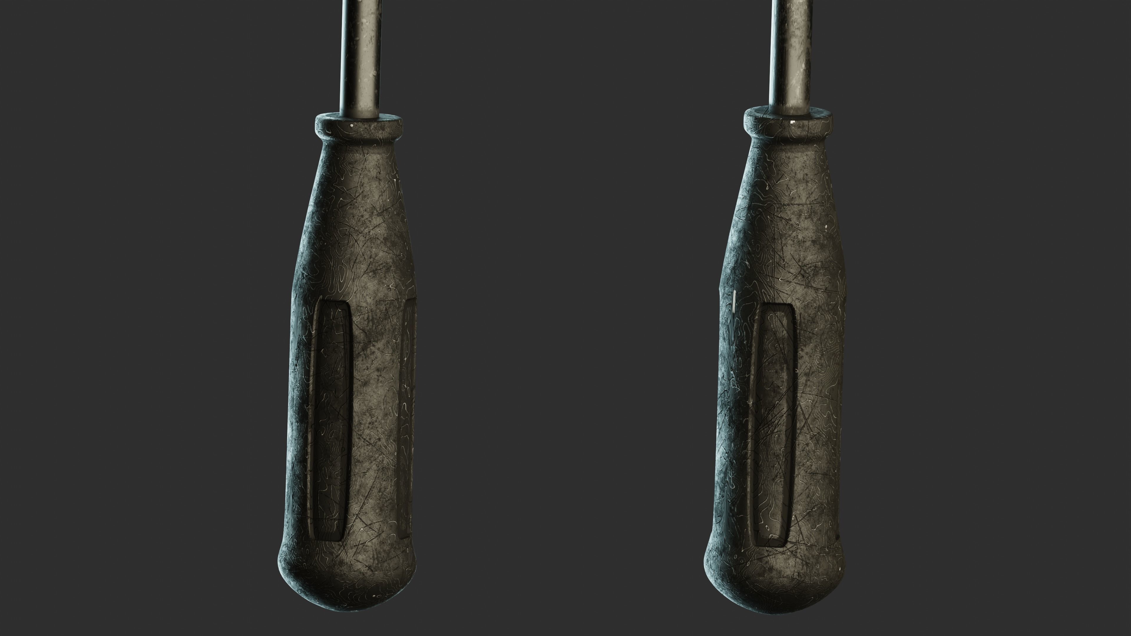 Old Soviet Tools 3D model_26