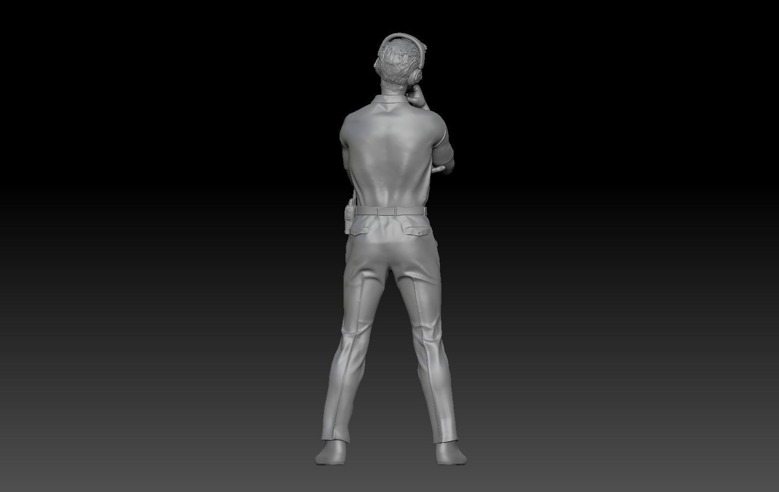 formula one TEAM PIT STOP HEAD COACH TV CONTROL ROOM 2 3D print model_2