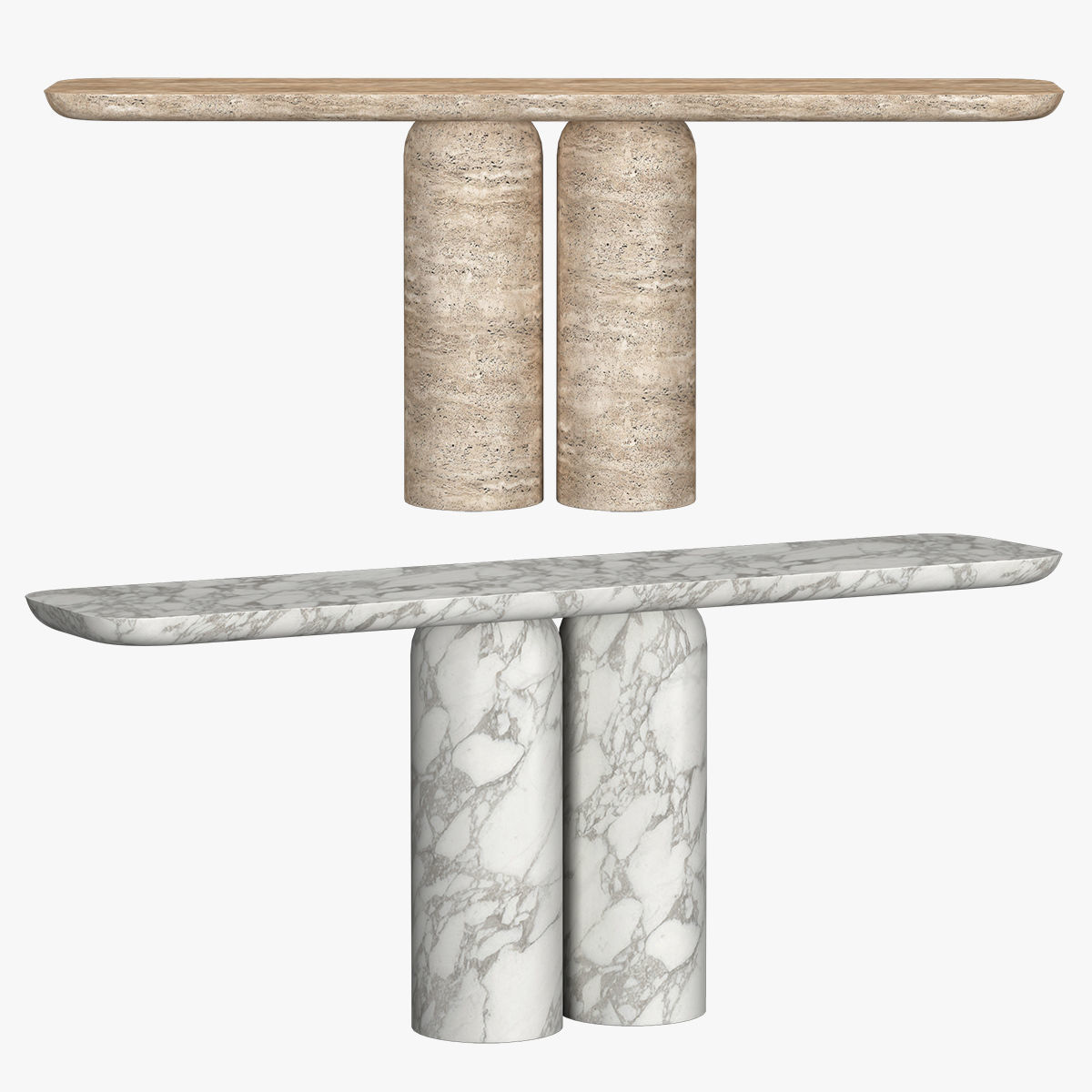 CUPOLA CARVED CONSOLE TABLE 3D model_8