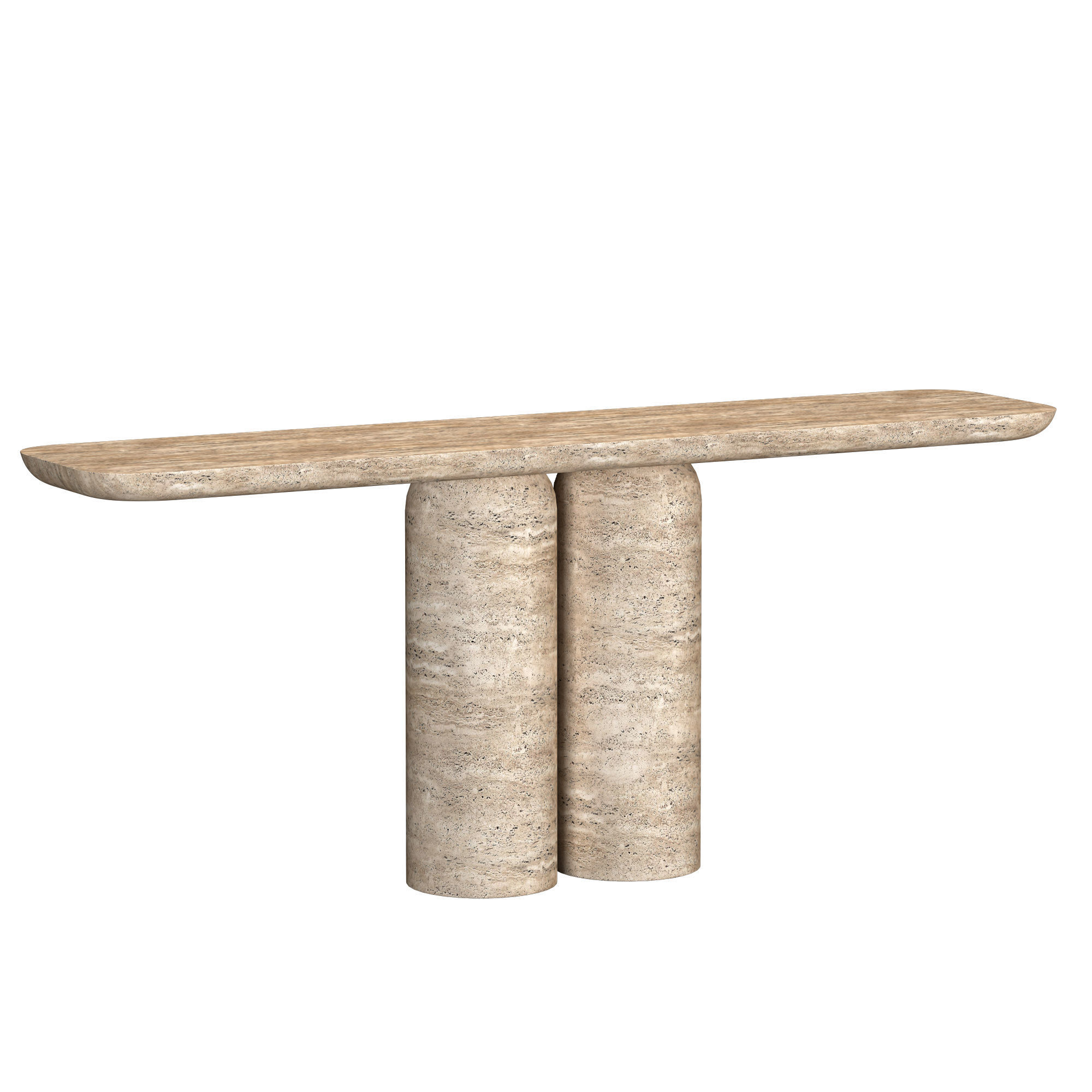 CUPOLA CARVED CONSOLE TABLE 3D model_1