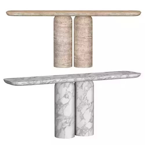 CUPOLA CARVED CONSOLE TABLE