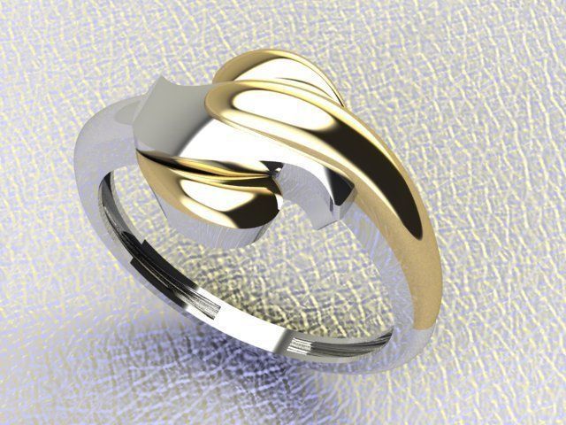 ITALIAN RING 3D print model_4